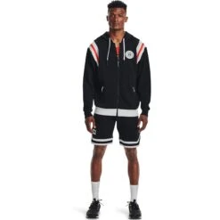 Under Armour Rival Alma Mater Sweatjacke Herren - Schwarz -Tennis-Peters 07743000 13
