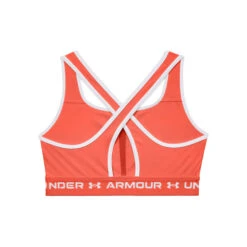 Under Armour Mid Crossback Sport-BH Damen - Orange -Tennis-Peters 07893000 0 2