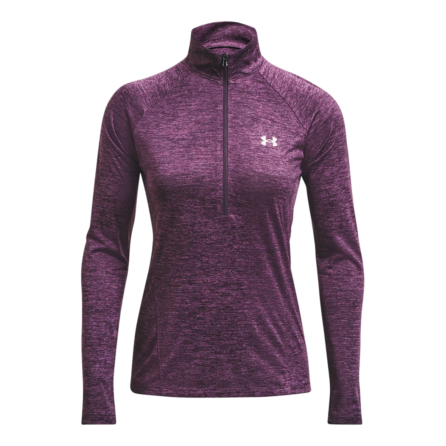 Under Armour Tech Half-Zip Warm Up Twist Longsleeve Damen - Lila 3 Under Armour Tech Half-Zip Warm Up Twist Longsleeve Damen - Lila – Bild 3
