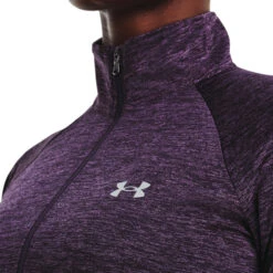 Under Armour Tech Half-Zip Warm Up Twist Longsleeve Damen - Lila 14 Under Armour Tech Half-Zip Warm Up Twist Longsleeve Damen - Lila -Tennis-Peters 08474000 16