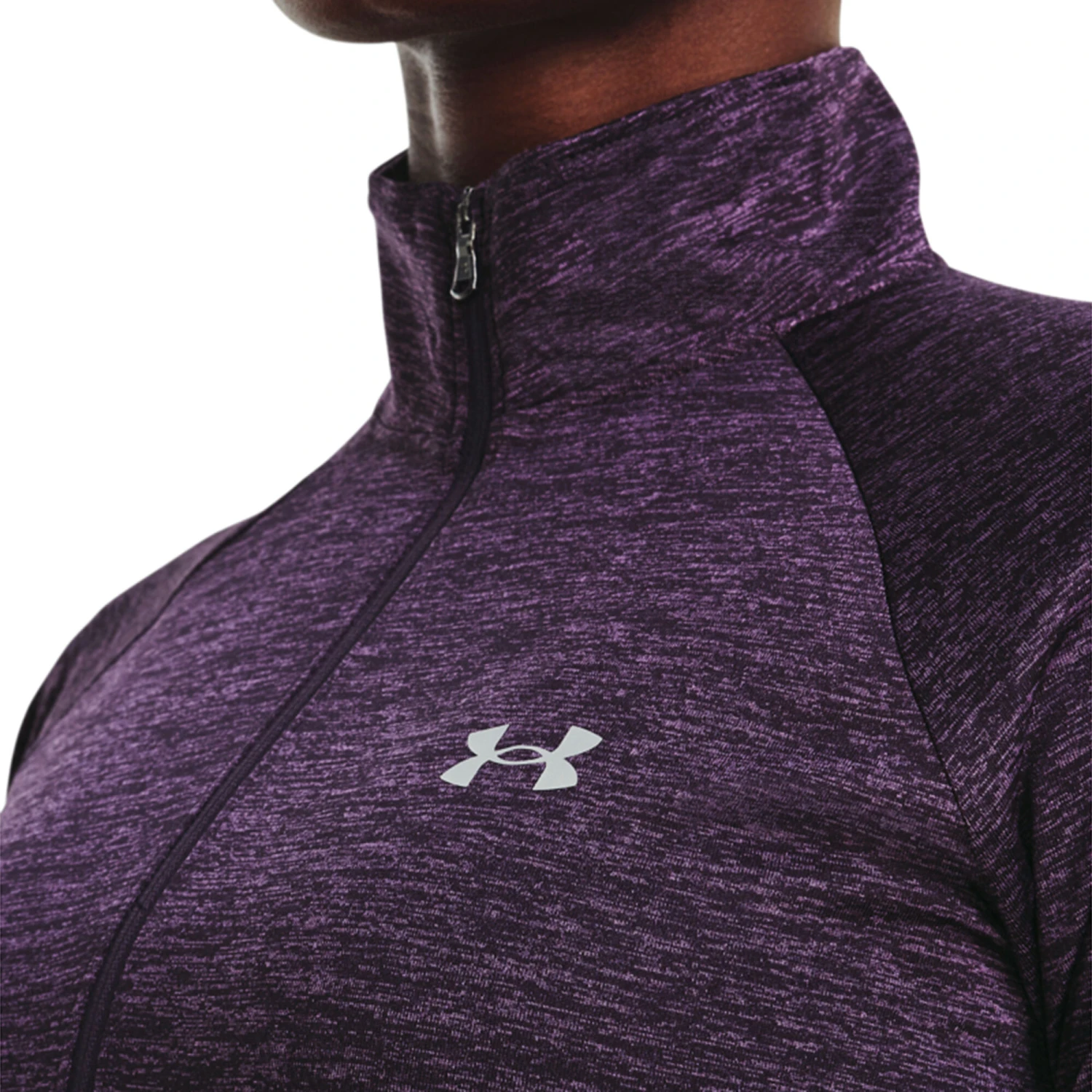 Under Armour Tech Half-Zip Warm Up Twist Longsleeve Damen - Lila 7 Under Armour Tech Half-Zip Warm Up Twist Longsleeve Damen - Lila – Bild 7