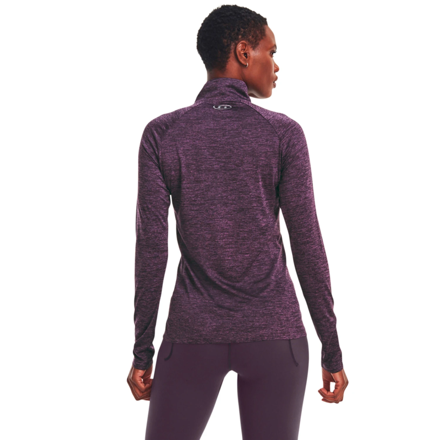 Under Armour Tech Half-Zip Warm Up Twist Longsleeve Damen - Lila 5 Under Armour Tech Half-Zip Warm Up Twist Longsleeve Damen - Lila – Bild 5