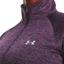 Under Armour Tech Half-Zip Warm Up Twist Longsleeve Damen - Lila 15 Under Armour Tech Half-Zip Warm Up Twist Longsleeve Damen - Lila -Tennis-Peters 08474000 19