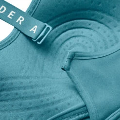 Under Armour Infinity Mid Covered Sport-BH Damen - Türkis
