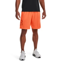 Under Armour Tech Graphic Shorts Herren - Orange -Tennis-Peters 08515000 13