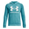 Under Armour Hoody Jungen - Türkis, Weiß
