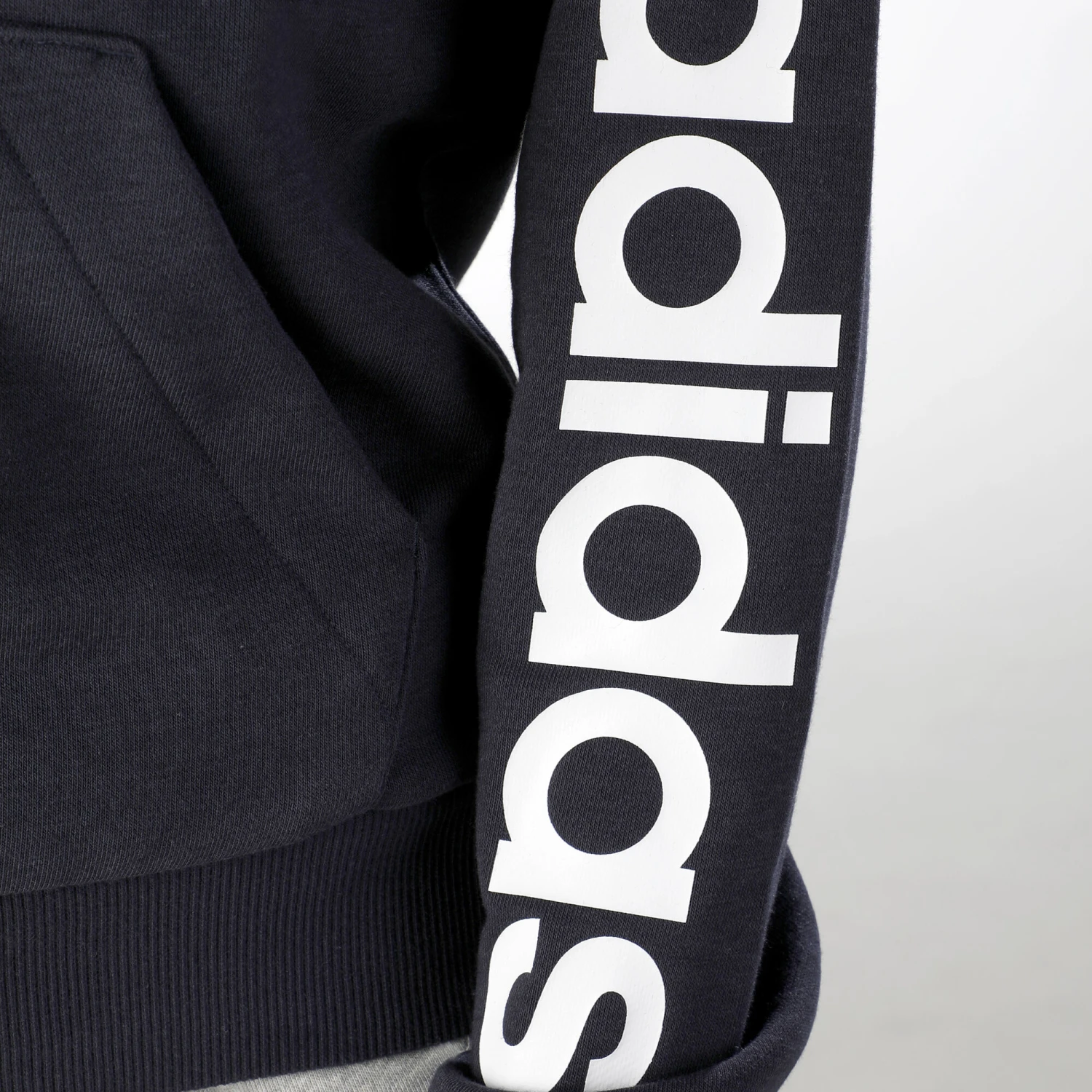 ADIDAS Linear FT Sweatjacke Damen - Dunkelblau, Weiß 2 ADIDAS Linear FT Sweatjacke Damen - Dunkelblau, Weiß – Bild 2