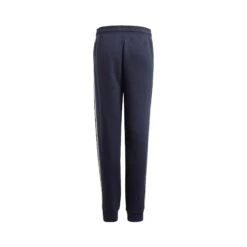 ADIDAS 3 Stripes Fleece Cotton Trainingshose Kinder - Dunkelblau, Weiß -Tennis-Peters 15861000 0 2