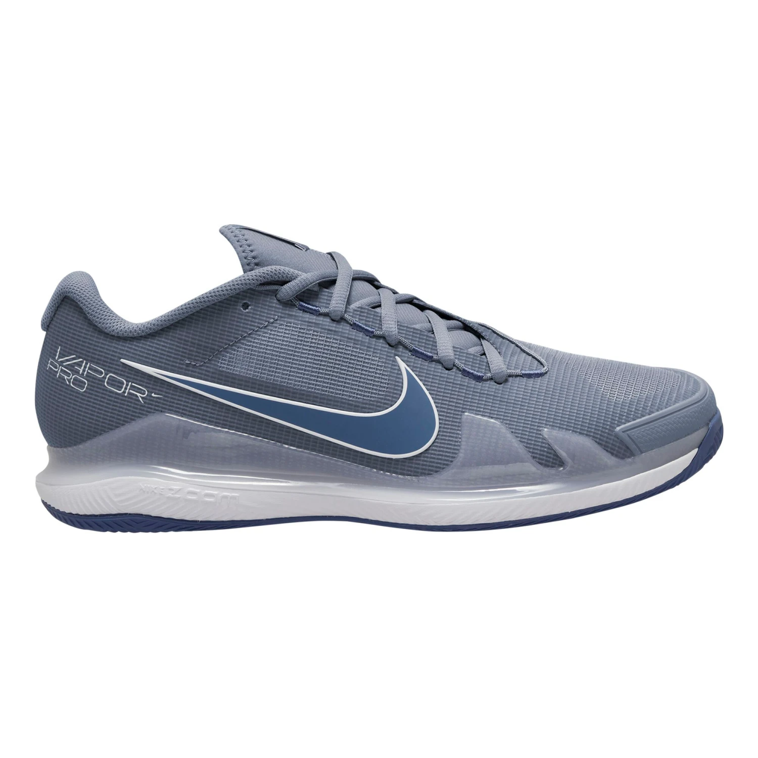 Nike Air Zoom Vapor Pro Sandplatzschuh Herren - Dunkelgrau, Blau 2 Nike Air Zoom Vapor Pro Sandplatzschuh Herren - Dunkelgrau, Blau – Bild 2