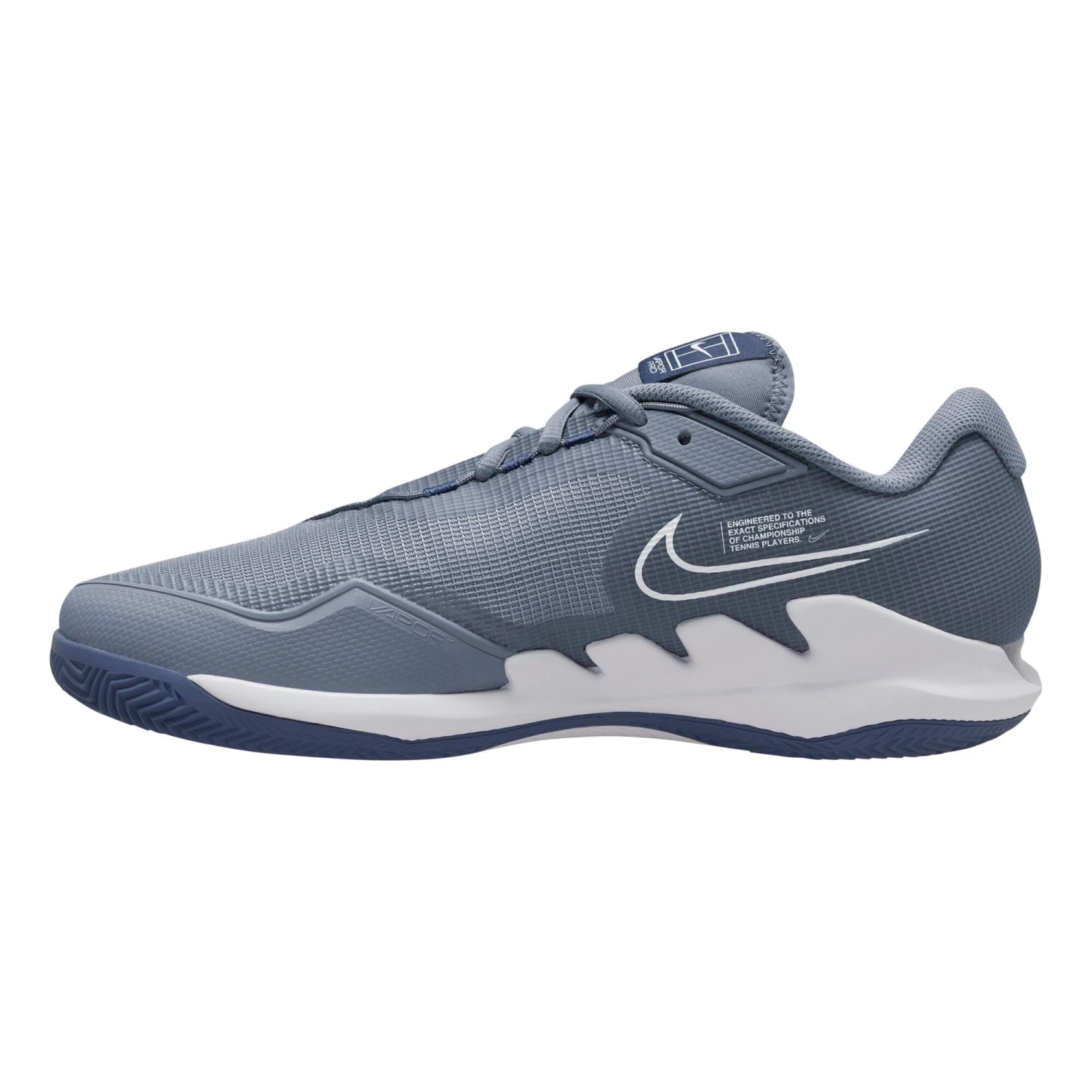 Nike Air Zoom Vapor Pro Sandplatzschuh Herren - Dunkelgrau, Blau 3 Nike Air Zoom Vapor Pro Sandplatzschuh Herren - Dunkelgrau, Blau – Bild 3