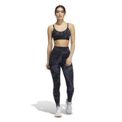 ADIDAS Training Flower Light-Support Sport-BH Damen - Dunkelblau, Blau -Tennis-Peters 17106000 17