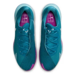 Nike Court Air Zoom Vapor Cage 4 Rafa Sandplatzschuh Herren - Petrol, Lila -Tennis-Peters 17338000 0 4