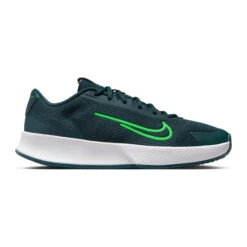 Nike Vapor Lite 2 Sandplatzschuh Herren - Dunkelgrün, Neongrün -Tennis-Peters 17429000 0 1