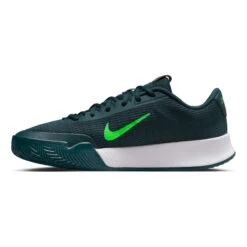 Nike Vapor Lite 2 Sandplatzschuh Herren - Dunkelgrün, Neongrün