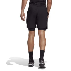 ADIDAS US Series 2in1 Shorts Herren - Schwarz -Tennis-Peters 17443000 14