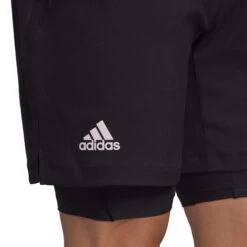 ADIDAS US Series 2in1 Shorts Herren - Schwarz -Tennis-Peters 17443000 18