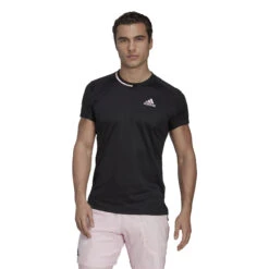 ADIDAS US Series T-Shirt Herren - Schwarz -Tennis-Peters 17446000 13