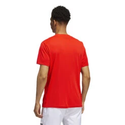 ADIDAS Club 3 Stripes T-Shirt Herren - Orange -Tennis-Peters 17466000 14