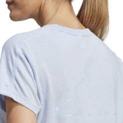 ADIDAS Essentials AEROREADY Train 3 Bar Logo Crop T-Shirt Damen - Hellblau 7 ADIDAS Essentials AEROREADY Train 3 Bar Logo Crop T-Shirt Damen - Hellblau -Tennis-Peters 17846000 16