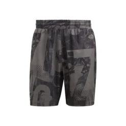 ADIDAS Club Graphic Shorts Herren - Dunkelgrau, Grau -Tennis-Peters 17916000 000