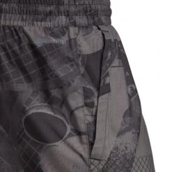 ADIDAS Club Graphic Shorts Herren - Dunkelgrau, Grau