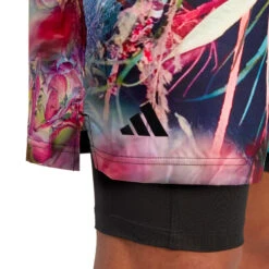 ADIDAS Melbourne Ergo Graphic Shorts Herren - Mehrfarbig -Tennis-Peters 17963000 18