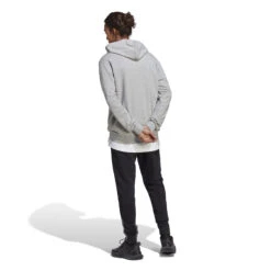 ADIDAS Big Logo Terry Trainingsanzug Herren - Hellgrau, Schwarz -Tennis-Peters 18014000 14