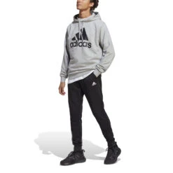 ADIDAS Big Logo Terry Trainingsanzug Herren - Hellgrau, Schwarz -Tennis-Peters 18014000 15