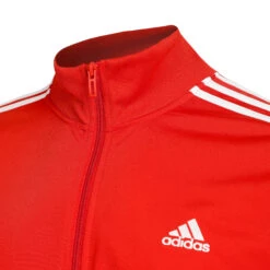 ADIDAS Sportswear Basic 3-Stripes Tricot Trainingsanzug Herren - Orange, Weiß -Tennis-Peters 18018000 18