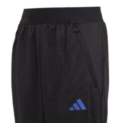 ADIDAS Train Icons AEROREADY 3-Stripes Knit Trainingshose Jungen - Schwarz, Blau -Tennis-Peters 18044000 12