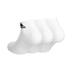 ADIDAS Crew Sportswear Ankle Sportsocken 3er Pack - Weiß, Schwarz -Tennis-Peters 18124000 0 2