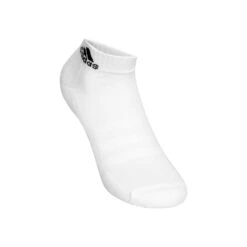 ADIDAS Crew Sportswear Ankle Sportsocken 3er Pack - Weiß, Schwarz -Tennis-Peters 18124000 10