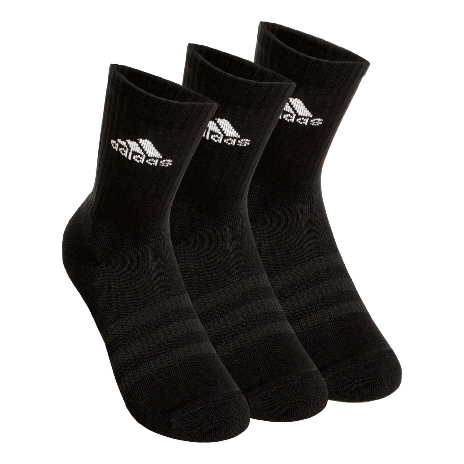 ADIDAS Sportswear Crew Sportsocken 3er Pack - Schwarz, Weiß 5 ADIDAS Sportswear Crew Sportsocken 3er Pack - Schwarz, Weiß – Bild 5