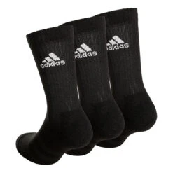 ADIDAS Sportswear Crew Sportsocken 3er Pack - Schwarz, Weiß