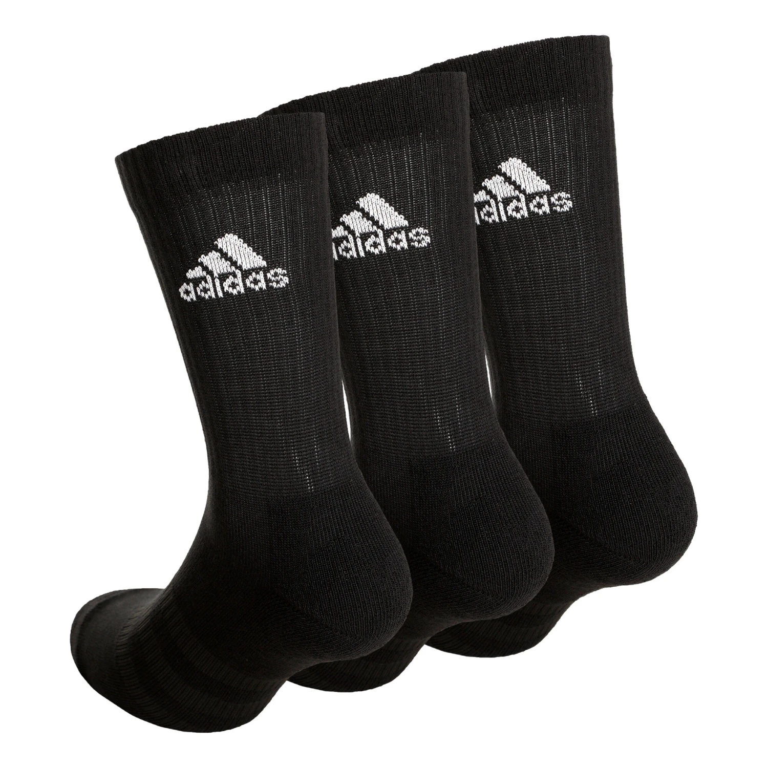 ADIDAS Sportswear Crew Sportsocken 3er Pack - Schwarz, Weiß 1 ADIDAS Sportswear Crew Sportsocken 3er Pack - Schwarz, Weiß