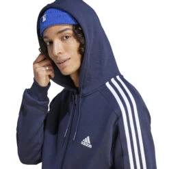 ADIDAS 3 Stripes Freelift Full-Zip Sweatjacke Herren - Dunkelblau -Tennis-Peters 18357000 16
