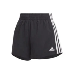 ADIDAS 3 Stripes Woven Shorts Damen - Schwarz, Weiß -Tennis-Peters 18372000 000