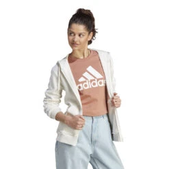 ADIDAS Linear Sweatjacke Damen - Creme -Tennis-Peters 18384000 16