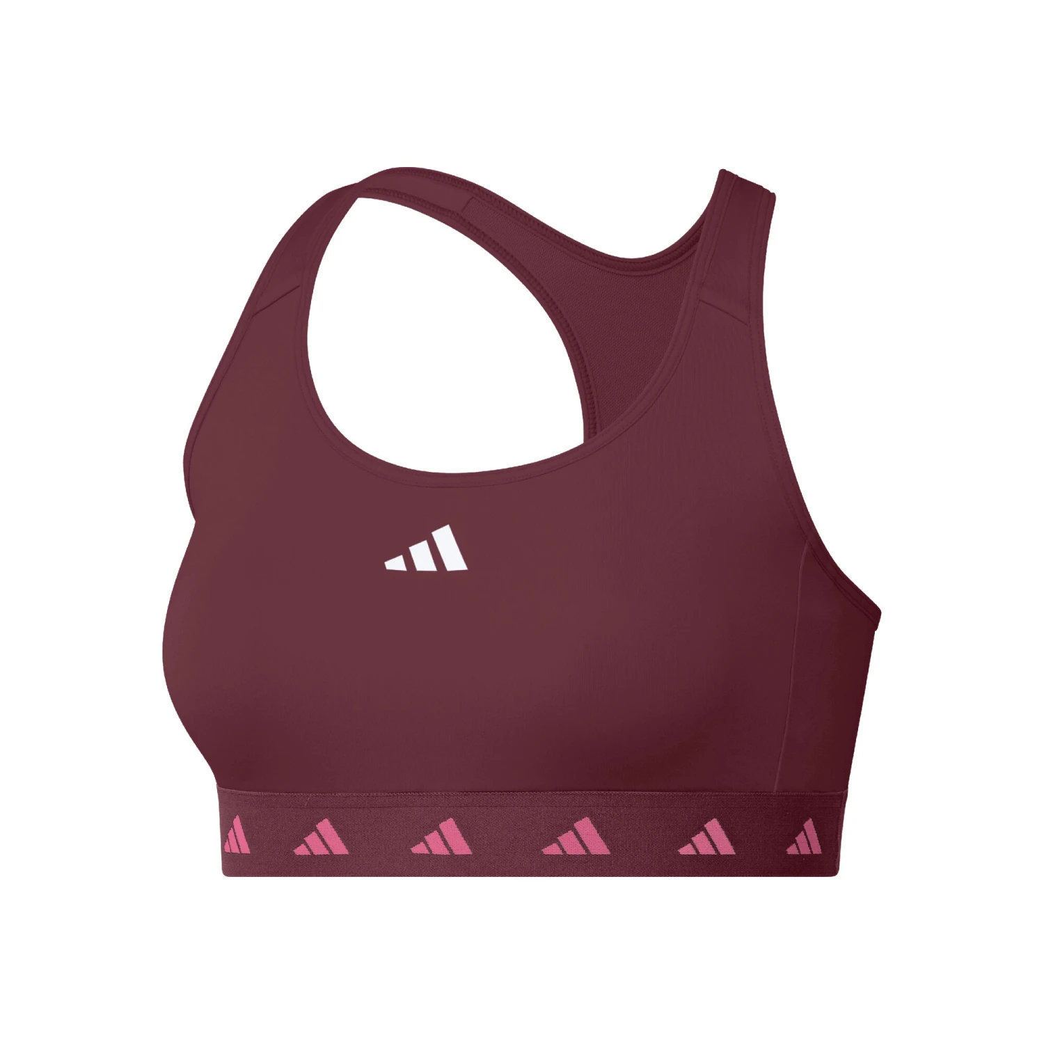 ADIDAS Power Medium-Support Tech-Fit Sport-BH Damen - Rot 2 ADIDAS Power Medium-Support Tech-Fit Sport-BH Damen - Rot – Bild 2