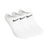 Nike Everyday Lightweight Tennissocken 3er Pack - Weiß, Schwarz