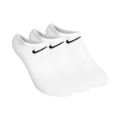Nike Everyday Lightweight Tennissocken 3er Pack - Weiß, Schwarz