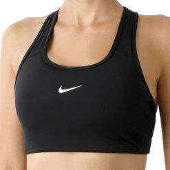 Nike Padded Sports Sport-BH Damen - Schwarz, Weiß -Tennis-Peters 50394000 20