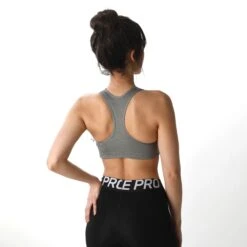 Nike Swoosh Padded Sport-BH Damen - Grau, Schwarz -Tennis-Peters 50395000 22