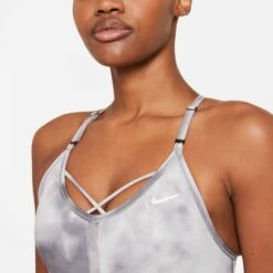 Nike Indy Icon Clash Sport-BH Damen - Grau, Weiß -Tennis-Peters 53239000 15