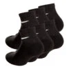 Nike Everyday Cushioned Ankle Sportsocken 6er Pack - Schwarz