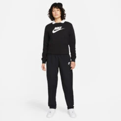 Nike Sportswear Club GX STD Sweatshirt Damen - Schwarz, Weiß -Tennis-Peters 55477000 17