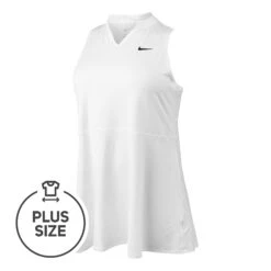 Nike Court Victory Dri-Fit Plus Kleid Damen - Weiß 10 Nike Court Victory Dri-Fit Plus Kleid Damen - Weiß -Tennis-Peters 55797000 000
