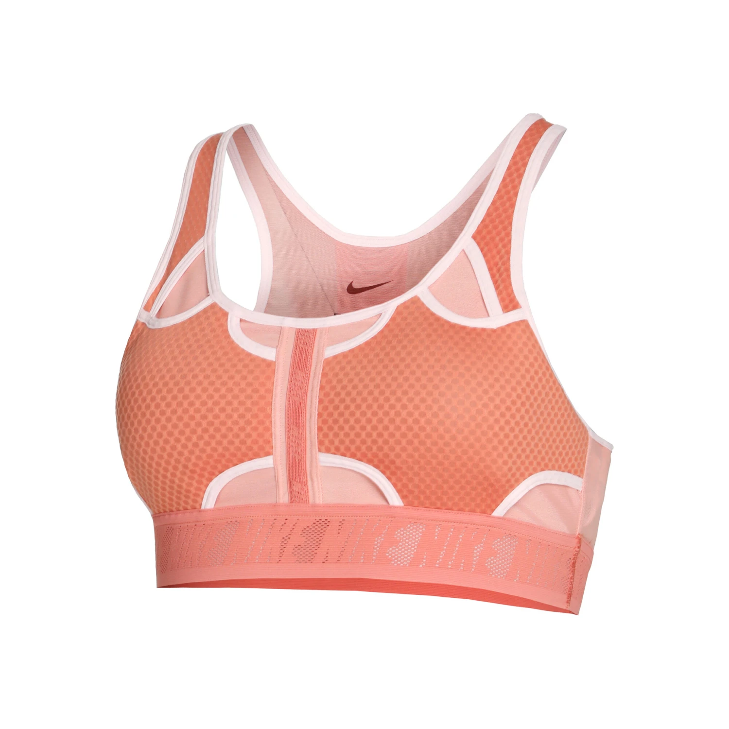 Nike Swoosh UltraBreathe Sport-BH Damen - Orange, Rosa 7 Nike Swoosh UltraBreathe Sport-BH Damen - Orange, Rosa – Bild 7