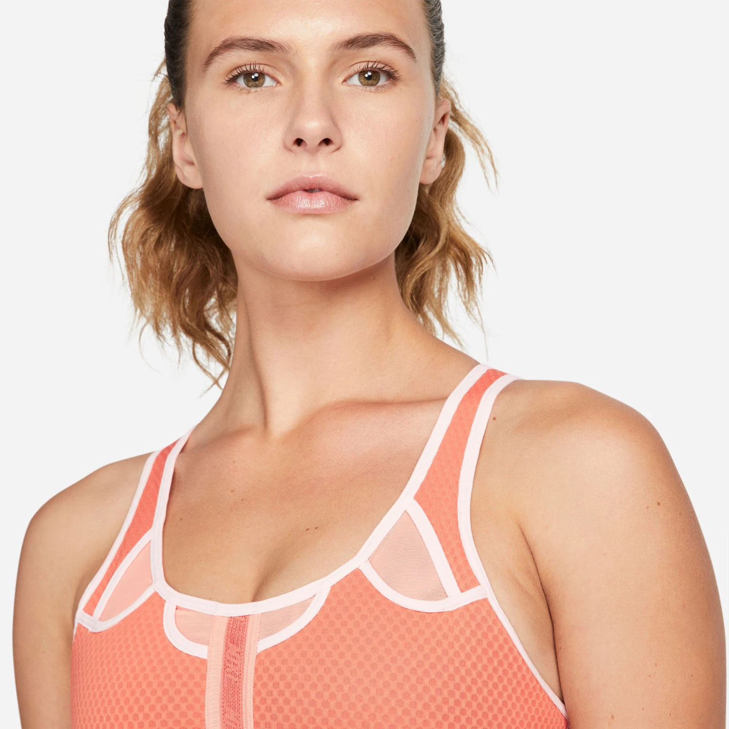 Nike Swoosh UltraBreathe Sport-BH Damen - Orange, Rosa 6 Nike Swoosh UltraBreathe Sport-BH Damen - Orange, Rosa – Bild 6