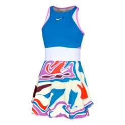 Nike Dri-Fit Court Slam Kleid Damen - Mehrfarbig -Tennis-Peters 56620000 000
